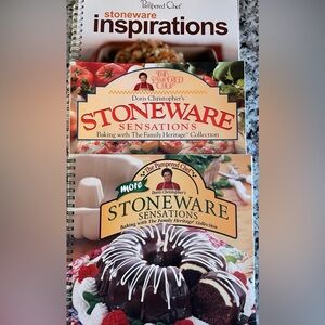 The Pampered Chef cookbooks-set of 3